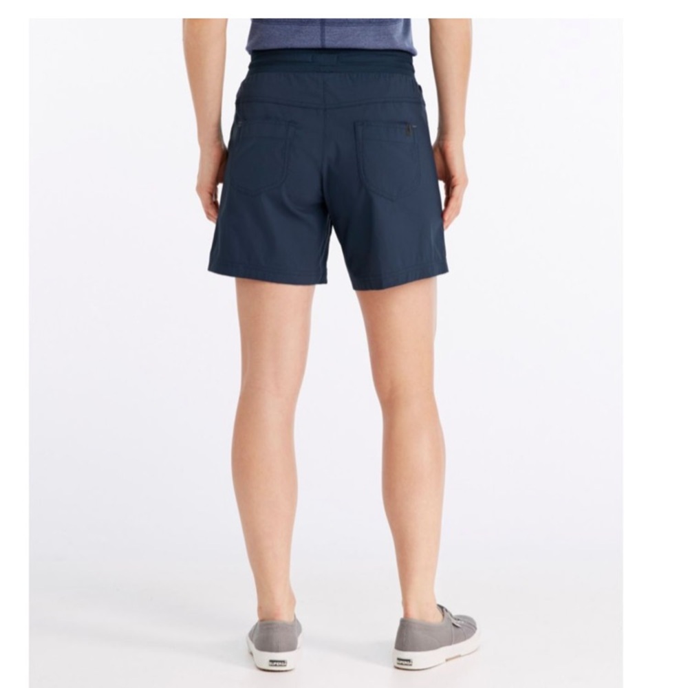 L.L. Bean Women's Vista Camp Shorts Taupe S - Picture 3 of 15